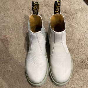 DR. MARTINS SOFT NUBUCK LEATHER CHELSEA BOOT